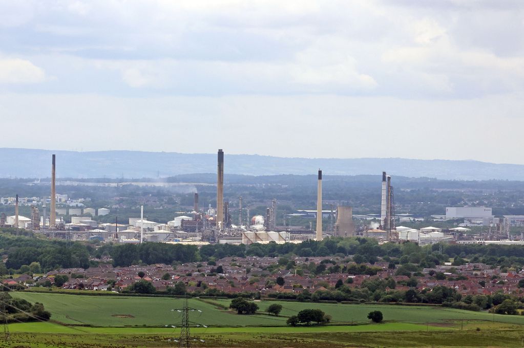 Stanlow Oil Refinery, Ellesmere Port. 